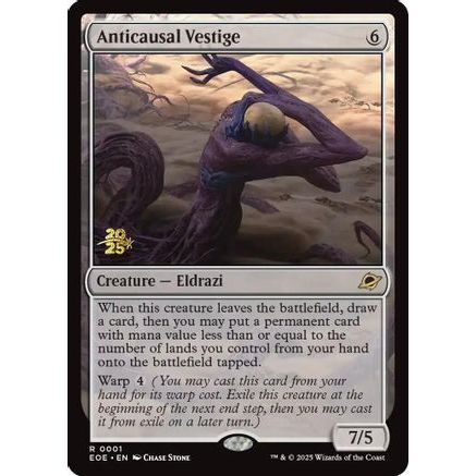 Anticausal Vestige (PRE-001) - Prerelease Cards Foil