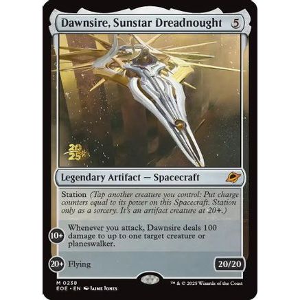 Dawnsire, Sunstar Dreadnought (PRE-238) - Prerelease Cards Foil
