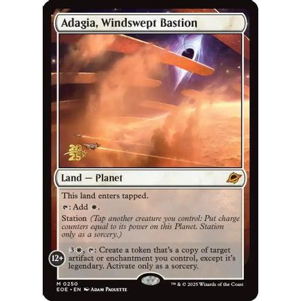 Adagia, Windswept Bastion (PRE-250) - Prerelease Cards Foil