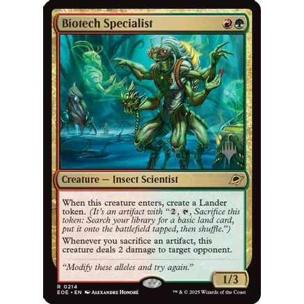 Biotech Specialist (PPEOE-214) - Promo Pack: Edge of Eternities Foil
