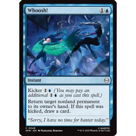 Whoosh! (SPM-048) - Marvel's Spider-Man Foil