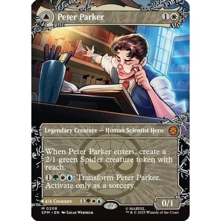 Peter Parker (0208) (Borderless) (SPM-208) - Marvel's Spider-Man