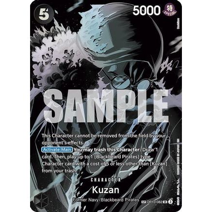 Kuzan (SP) (OP10-082) - Legacy of the Master Foil
