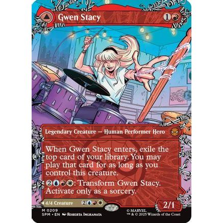 Gwen Stacy (0209) (Borderless) (SPM-209) - Marvel's Spider-Man