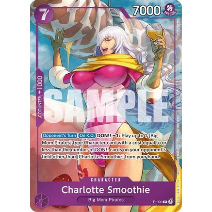 Charlotte Smoothie (Event Pack Vol. 7) (P-090) - One Piece Promotion Cards Foil