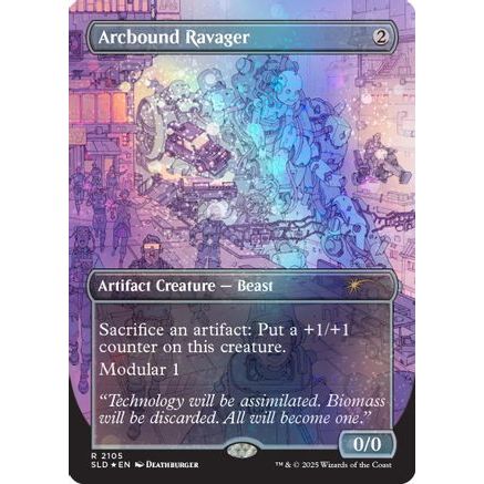 Arcbound Ravager (2105) (Galaxy Foil) (SLD-2105) - Secret Lair Drop Series Foil