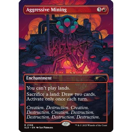 Aggressive Mining (SLD-2108) - Secret Lair Drop Series