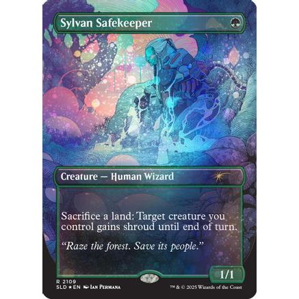 Sylvan Safekeeper (Galaxy Foil) (SLD-2109) - Secret Lair Drop Series Foil