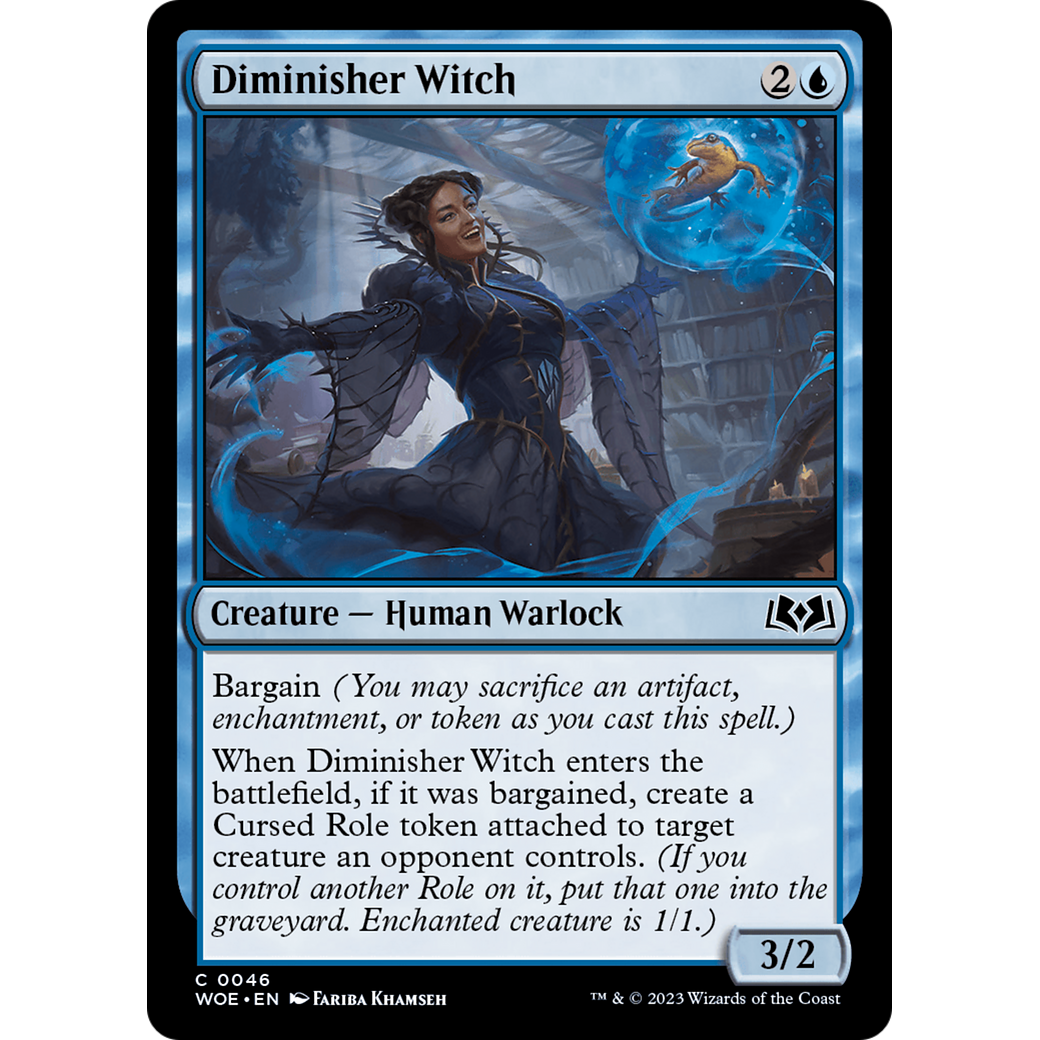 Diminisher Witch (WOE-046) - Wilds of Eldraine