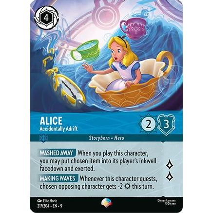 Alice - Accidentally Adrift (Epic) (210/204) - Fabled Holofoil