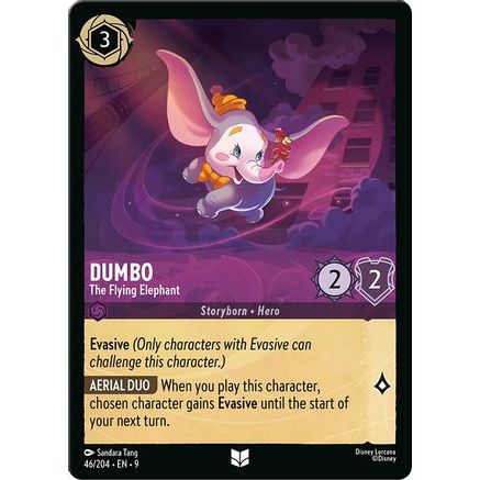 Dumbo - The Flying Elephant (46/204) - Fabled Cold Foil