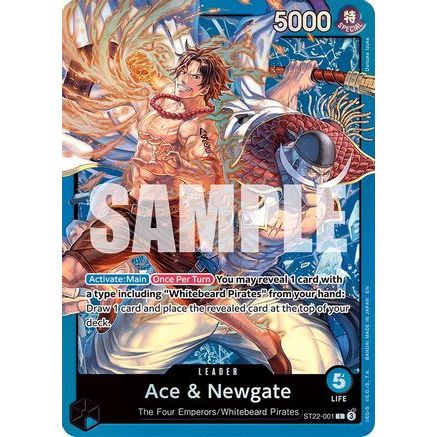 Ace & Newgate (ST22-001) - Starter Deck 22: Ace & Newgate Foil