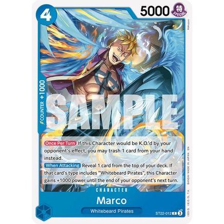 Marco (ST22-012) - Starter Deck 22: Ace & Newgate