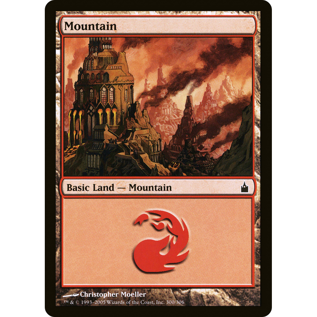 Mountain (300) (RAV-300) - Ravnica: City of Guilds