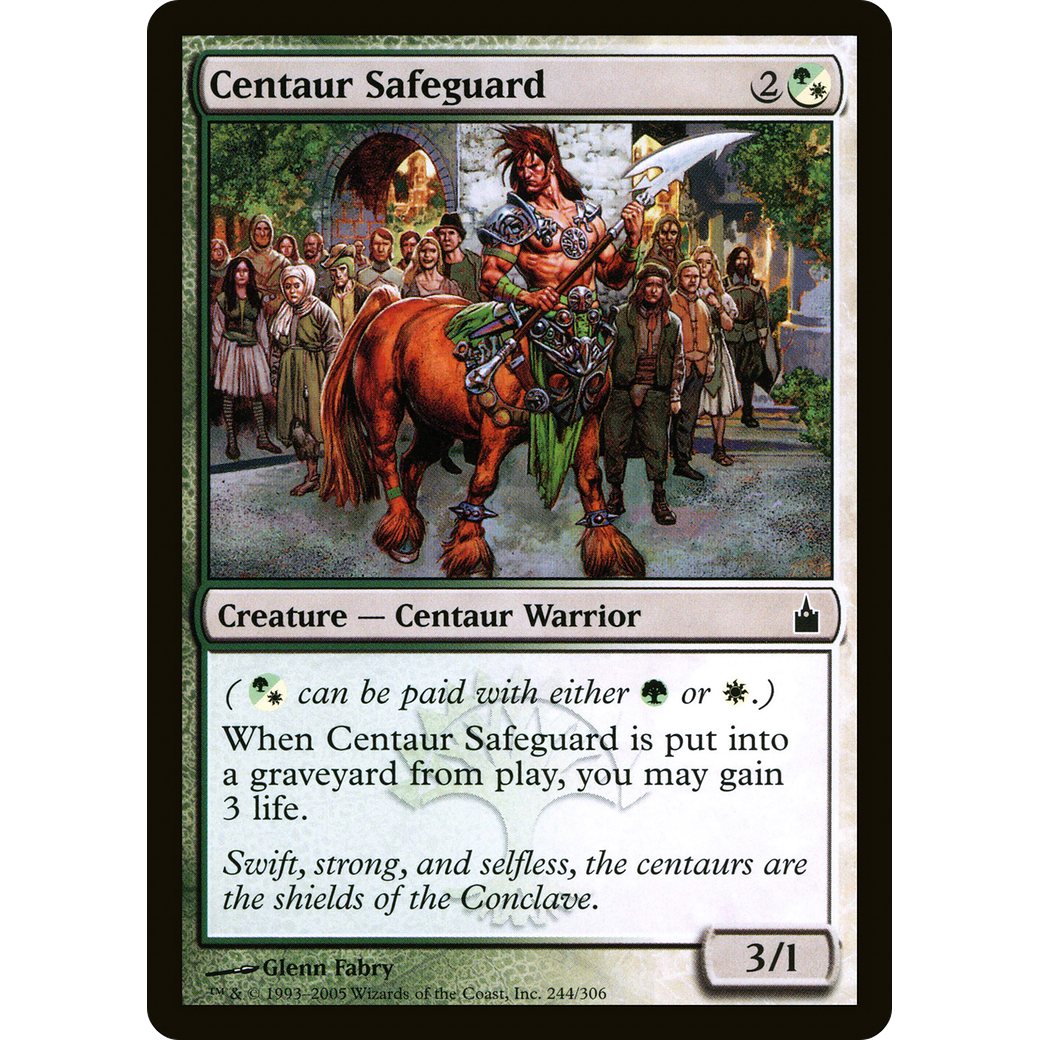 Centaur Safeguard (RAV-244) - Ravnica: City of Guilds