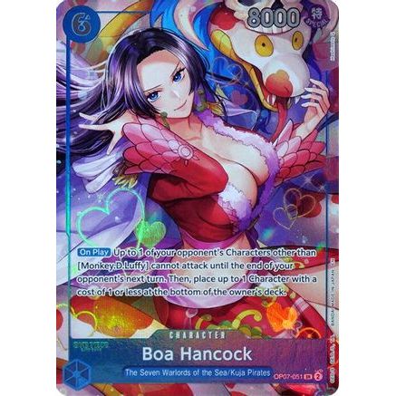 Boa Hancock (Seven Warlords of the Sea Binder Set) (OP07-051) - One Piece Promotion Cards Foil
