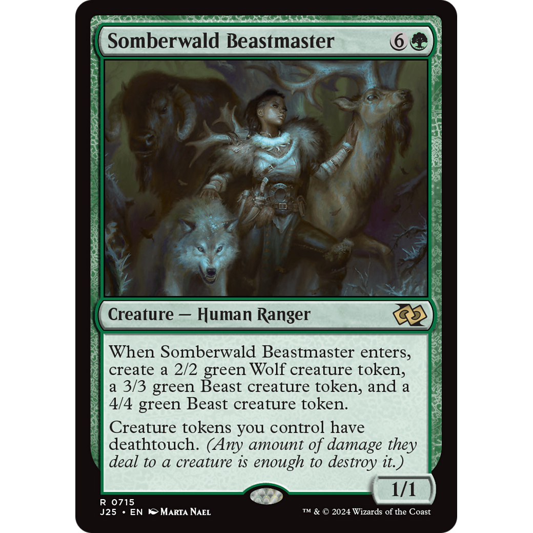 Somberwald Beastmaster (J25-715) - Foundations Jumpstart