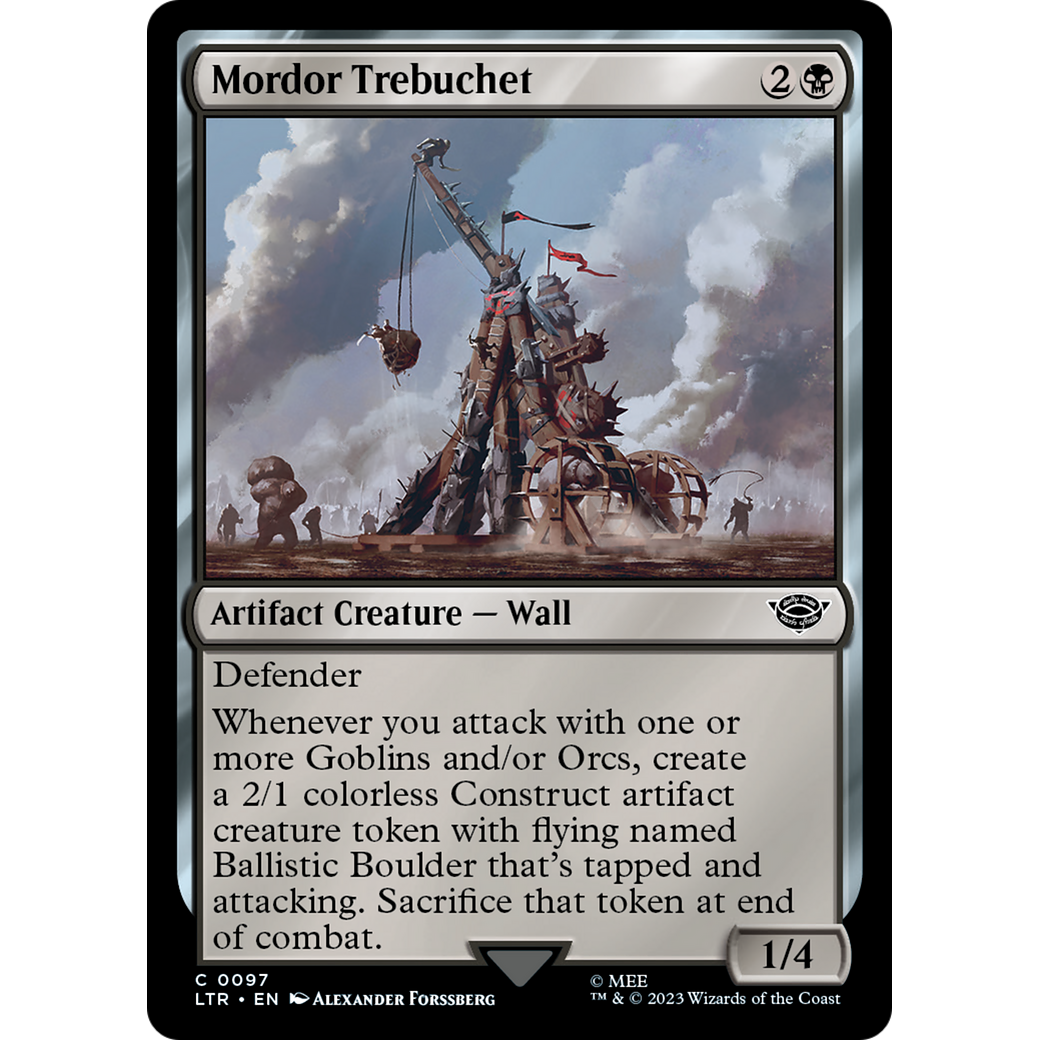 Mordor Trebuchet (LTR-097) - The Lord of the Rings: Tales of Middle-earth