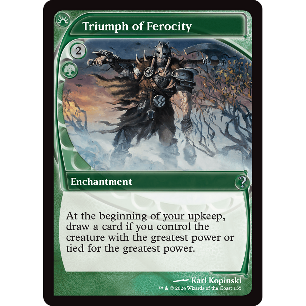 Triumph of Ferocity (Future Sight) (MB2-135) - Mystery Booster 2