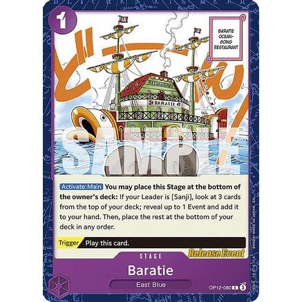 Baratie (OP12-080) - Legacy of the Master Release Event Cards
