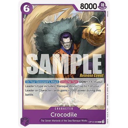 Crocodile (OP12-069) - Legacy of the Master Release Event Cards