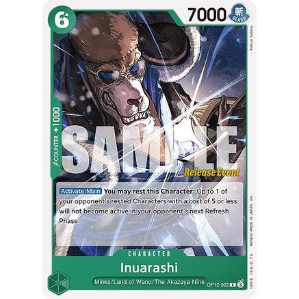 Inuarashi (OP12-022) - Legacy of the Master Release Event Cards
