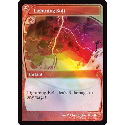 Lightning Bolt (Future Sight) (MFP-001) - Secret Lair Drop Series Foil