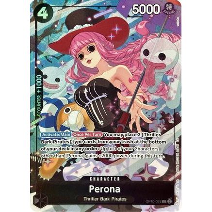 Perona (Premium Card Collection -Best Selection Vol. 4-) (OP10-092) - One Piece Promotion Cards Foil
