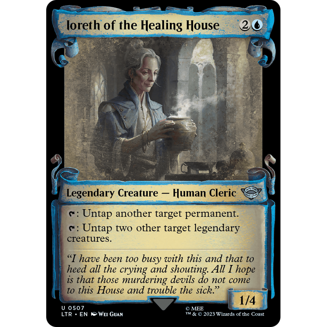 Ioreth of the Healing House (LTR-507) - The Lord of the Rings: Tales of Middle-earth: (Showcase) Foil