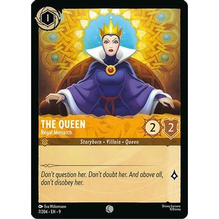 The Queen - Regal Monarch (7/204) - Fabled Cold Foil