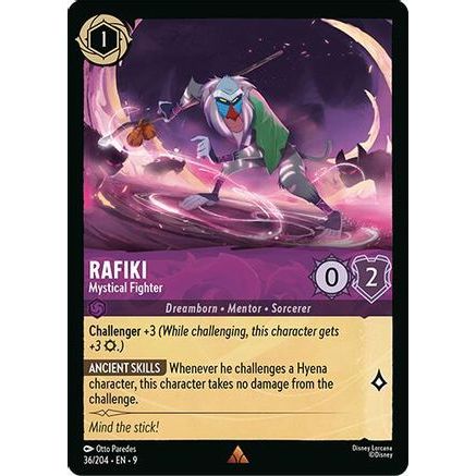 Rafiki - Mystical Fighter (36/204) - Fabled