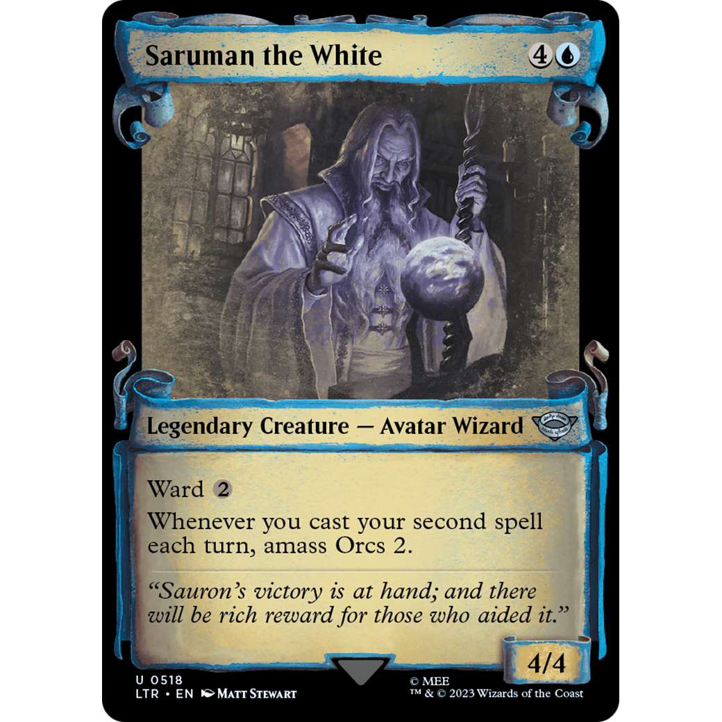 Saruman the White (LTR-518) - The Lord of the Rings: Tales of Middle-earth: (Showcase)