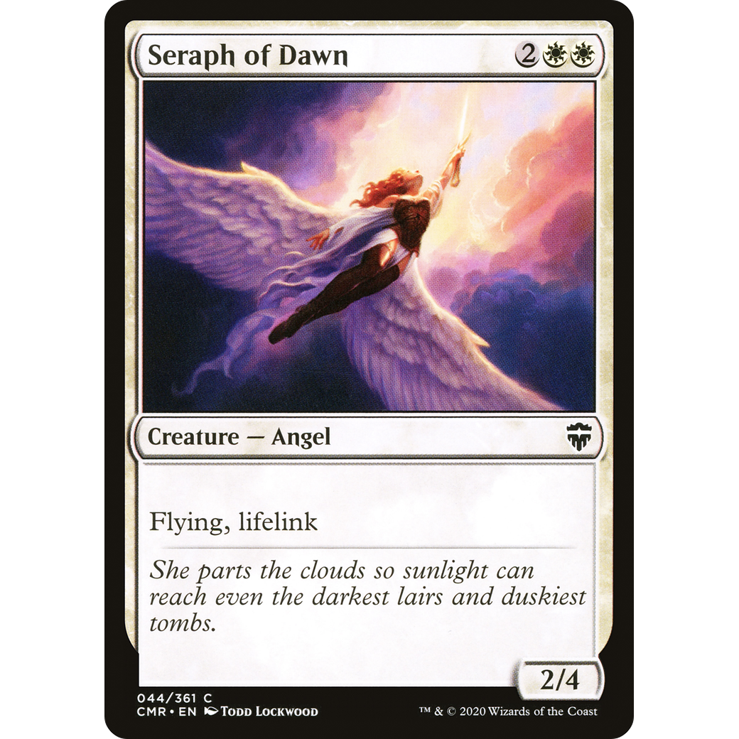 Seraph of Dawn (CMR-044) - Commander Legends