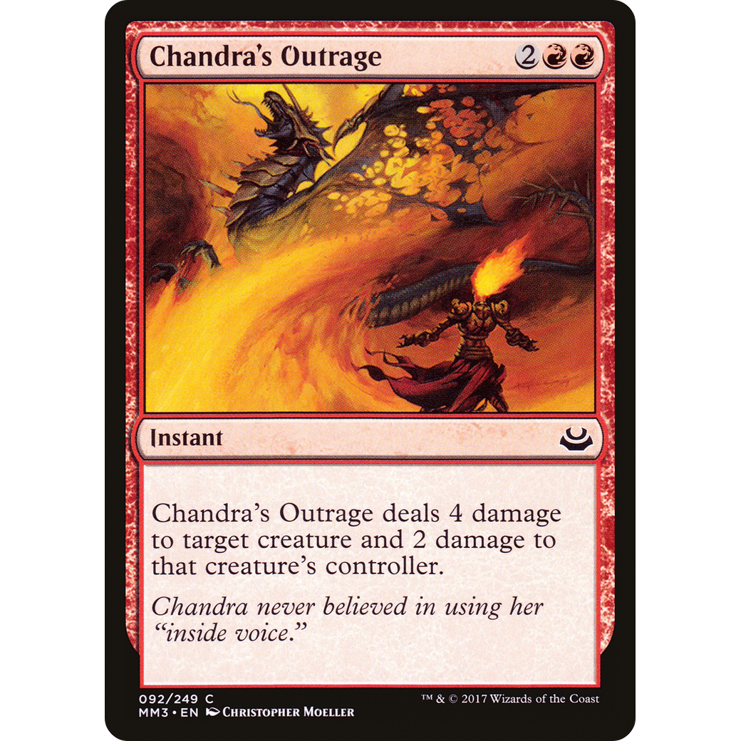 Chandra's Outrage (MM3-092) - Modern Masters 2017