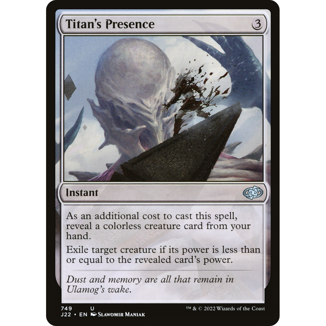 Titan's Presence (J22-749) - Jumpstart 2022