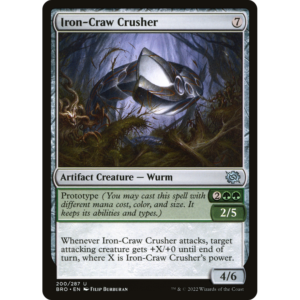 Iron-Craw Crusher (BRO-200) - The Brothers' War Foil