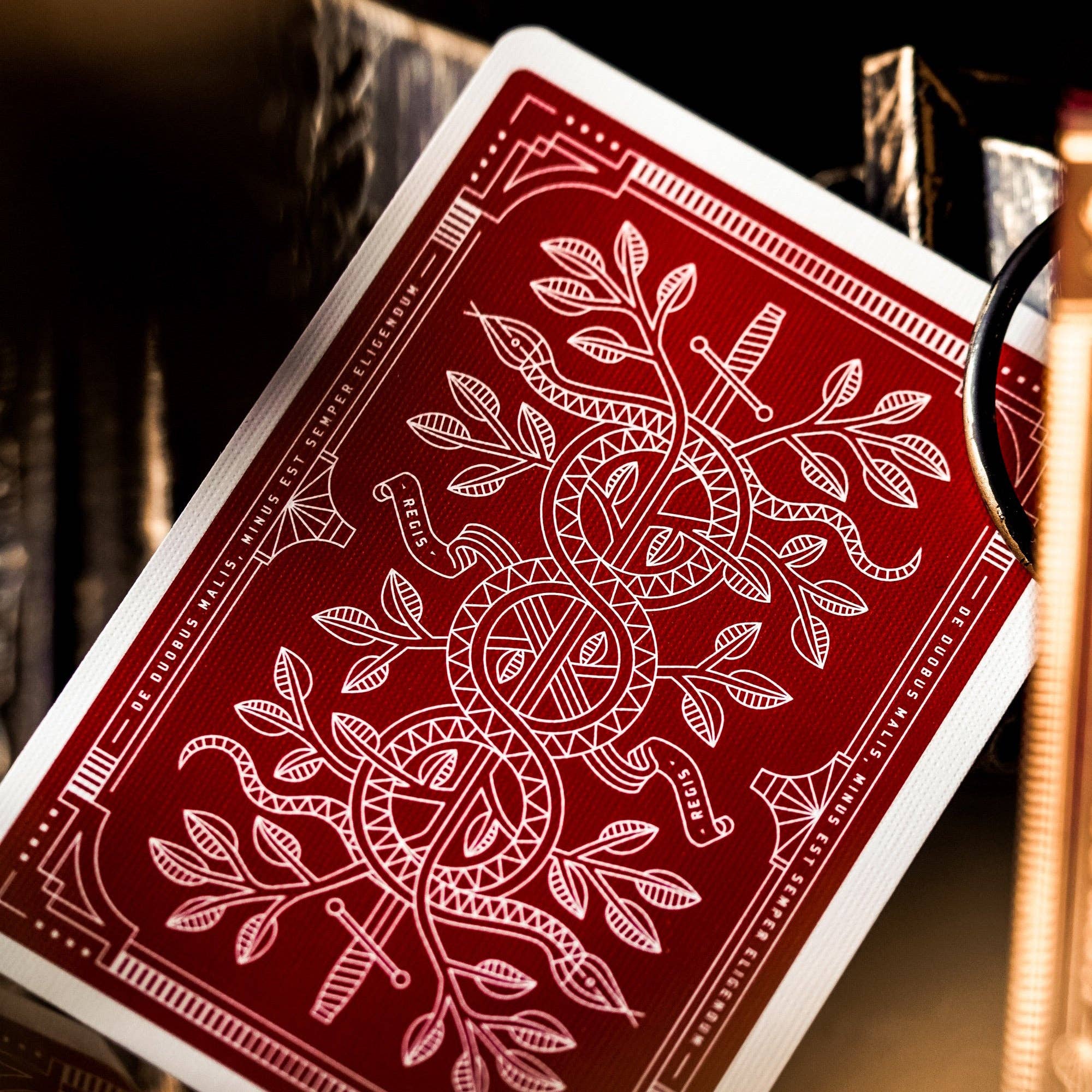 Red Monarch Playing Cards