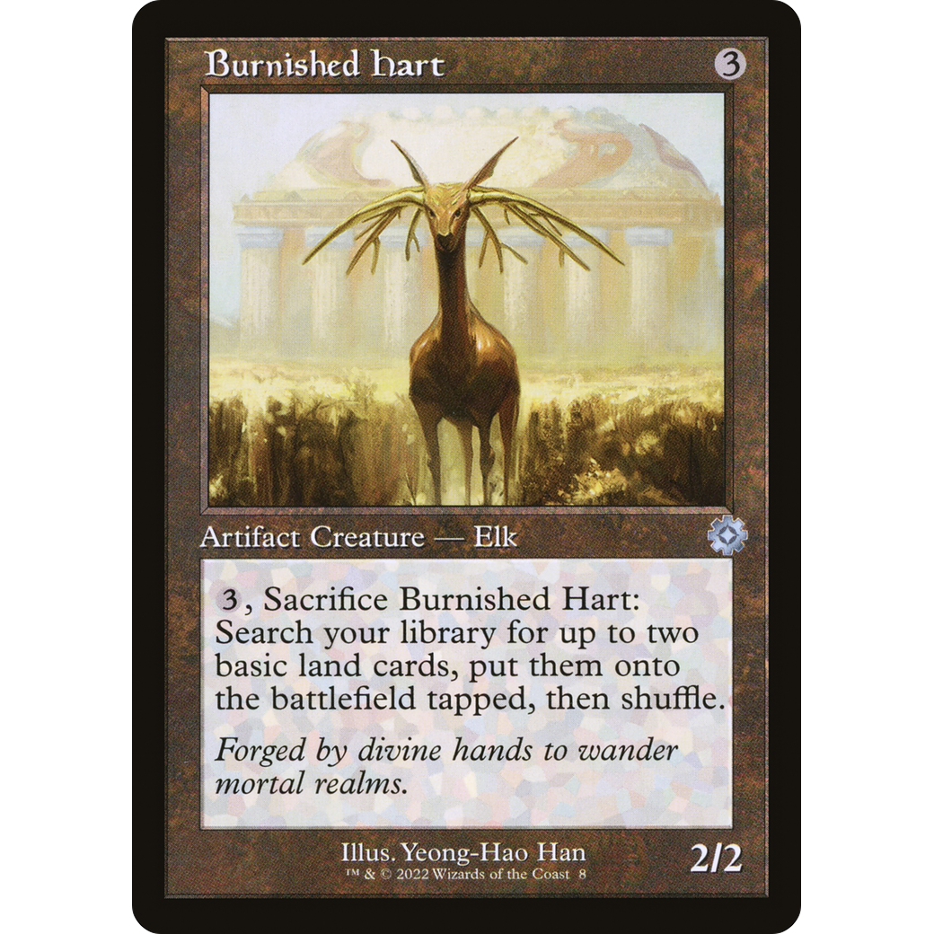 Burnished Hart (BRR-008) - The Brothers' War Retro Artifacts Foil