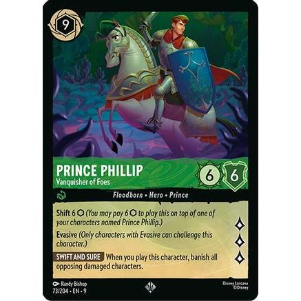 Prince Phillip - Vanquisher of Foes (73/204) - Fabled Cold Foil