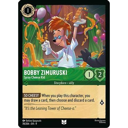 Bobby Zimuruski - Spray Cheese Kid (78/204) - Fabled Cold Foil