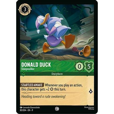 Donald Duck - Sleepwalker (83/204) - Fabled Cold Foil
