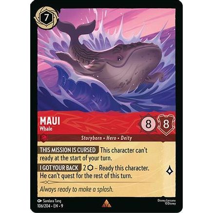 Maui - Whale (106/204) - Fabled Cold Foil