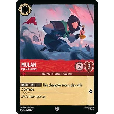 Mulan - Injured Soldier (125/204) - Fabled