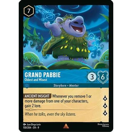 Grand Pabbie - Oldest and Wisest (150/204) - Fabled Cold Foil