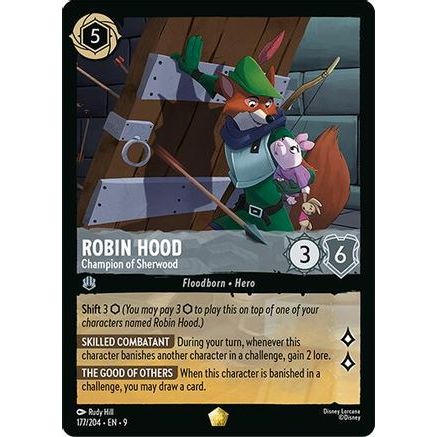Robin Hood - Champion of Sherwood (177/204) - Fabled Cold Foil