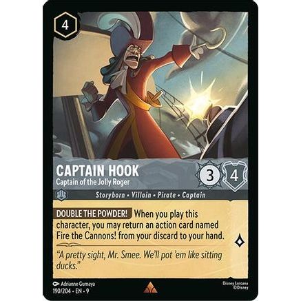 Captain Hook - Captain of the Jolly Roger (190/204) - Fabled
