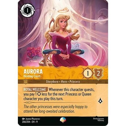 Aurora - Holding Court (Epic) (206/204) - Fabled Holofoil