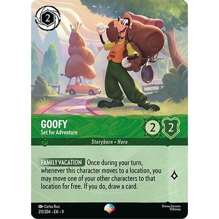 Goofy - Set for Adventure (Epic) (211/204) - Fabled Holofoil