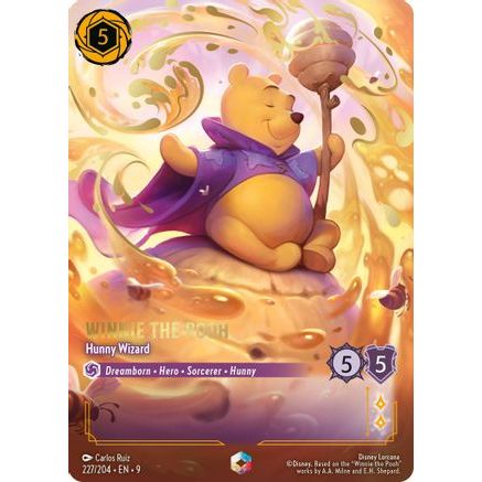 Winnie the Pooh - Hunny Wizard (Enchanted) (227/204) - Fabled Holofoil