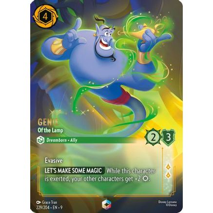 Genie - Of the Lamp (Enchanted) (229/204) - Fabled Holofoil